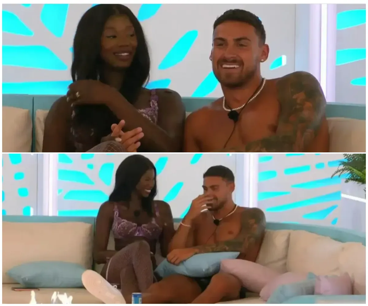 ‘What is that on her shoulder?’ – Confused Love Island fans left distracted as they spot mysterious patch on Alima during steamy scene with Ben after Heart Rate Challenge sparks new romance twist - suong