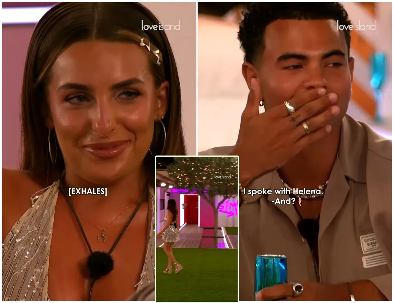 ‘Grow up and do it to my face’ – Love Island’s Toni Laites explodes at Harrison Solomon in fiery showdown after secret kiss with Helena is revealed, before storming out in dramatic scenes - suong