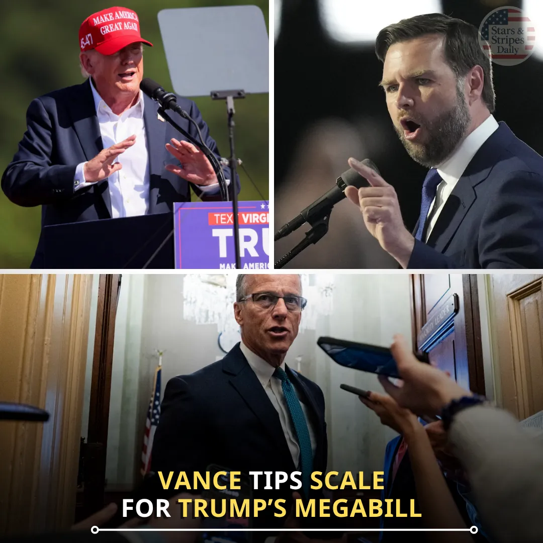 Vance Breaks Tie as Trump’s Megabill Clears Senate After All-Night Battle
