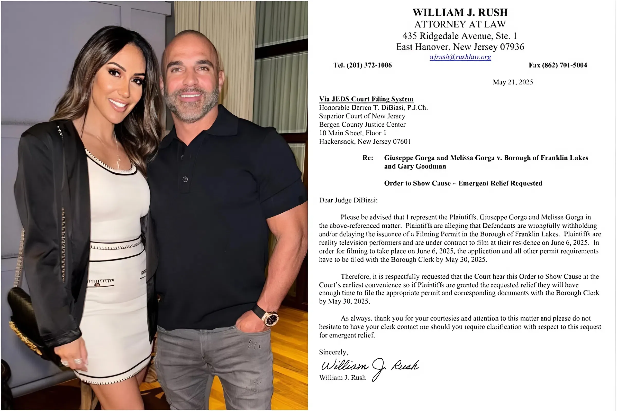 RHONJ’s Melissa and Joe Gorga File Legal Complaint Against Franklin Lakes Over Filming Permit Delay Amid Wife Swap Rumors – Is Their Bravo Role in Jeopardy? trucc