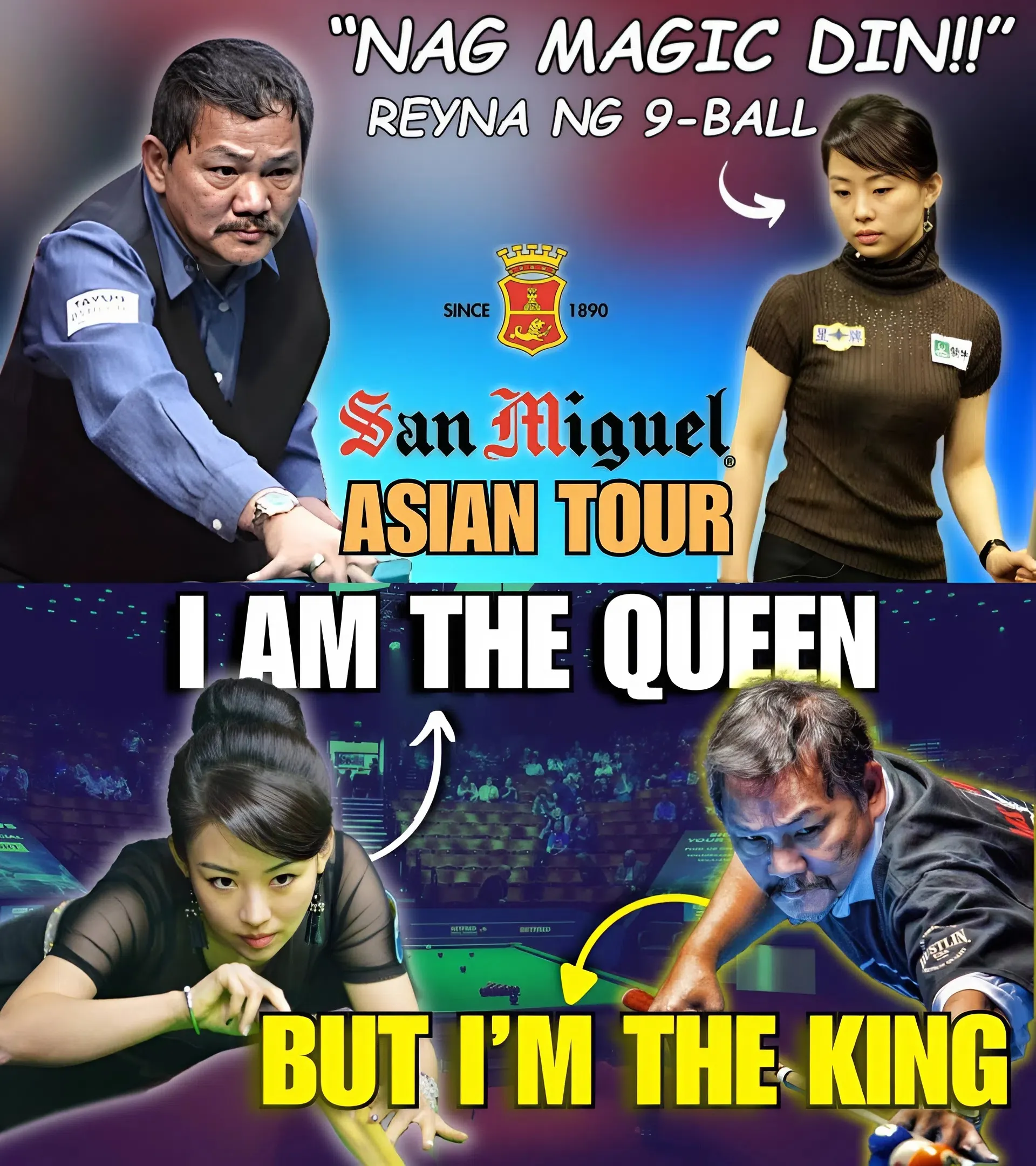🎯 Magic Meets the Next Generation! Efren Reyes Teaches the Queen of 9-Ball the Most Memorable Lesson of Her Career!