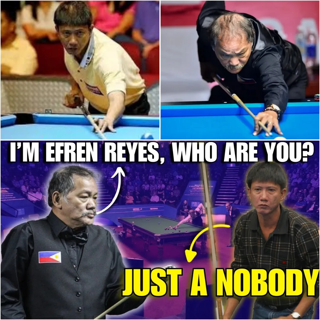 The Billiards World Is Shaken! Legendary Efren Reyes Faces Off Against The Cruel Ball-Breaker – Boy Samson Appears And Silences The Tournament!