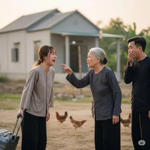 Vừa va/y m/ượn xây nhà xong thì bị mẹ chồng lấy cớ đu//ổi đi, con dâu cười đồng ý rồi đưa ra một xấp giấy khiến bà ru/n r/ẩy...