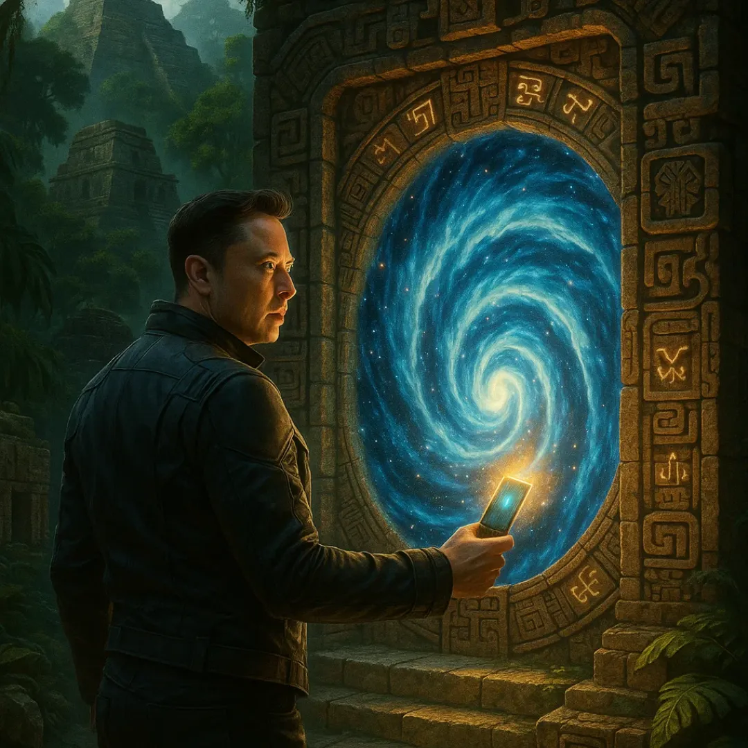 Musk Discovers Hidden Space Portal in Maya Ruins Unlocking Secrets of the Universe