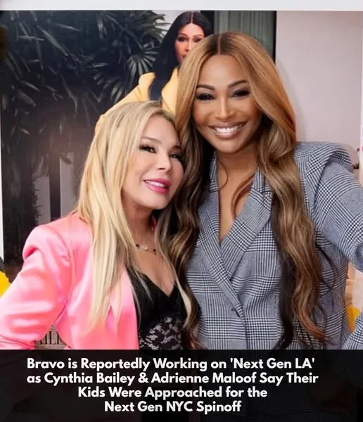 Bravo is Working on Next Gen LA as Cynthia Bailey and Adrienne Maloof Say Their Kids Were Approached for the Next Gen NYC Spinoff