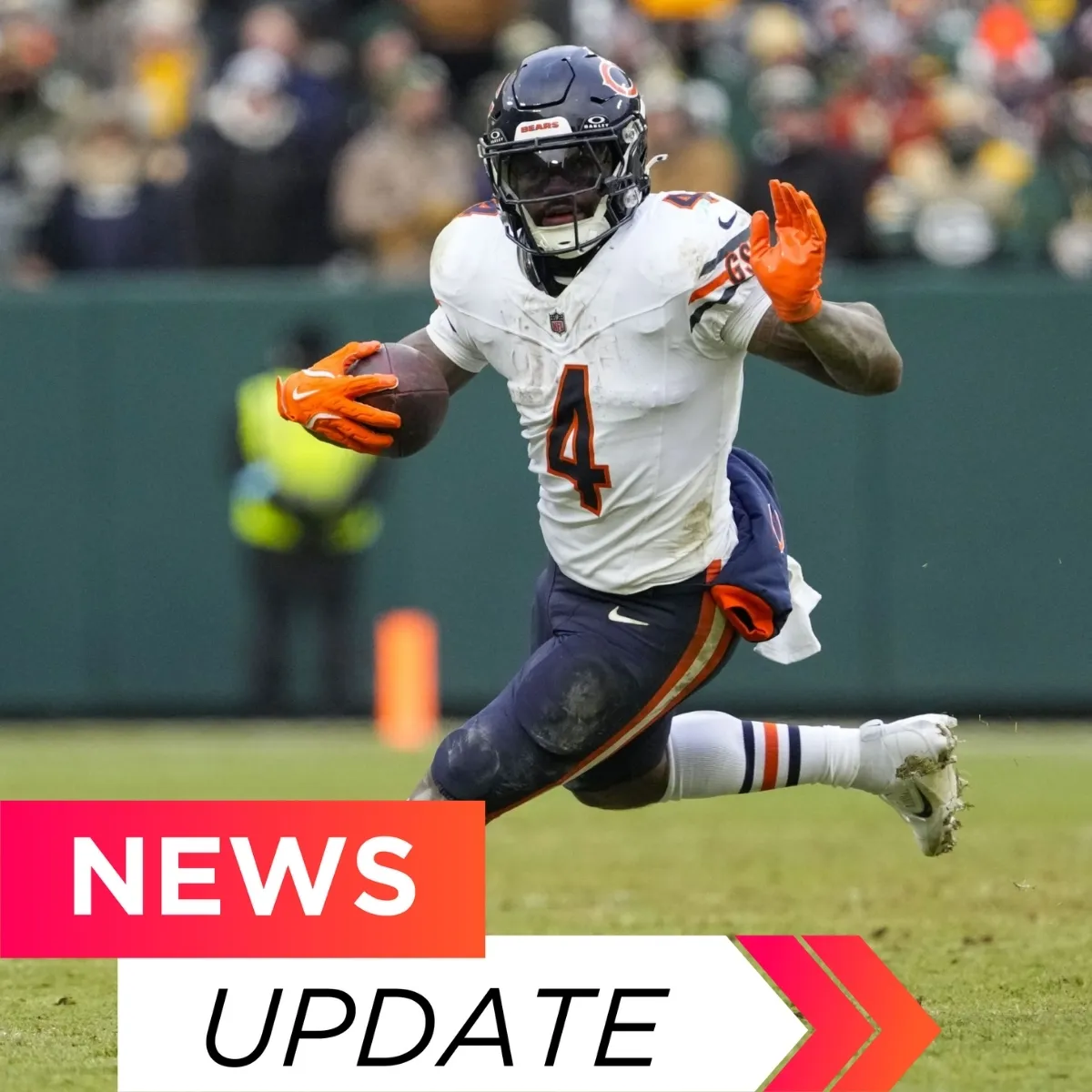 Why Ben Johnson will give Bears RB D'Andre Swift less carries in 2025