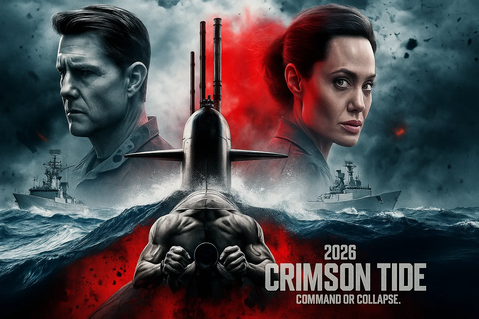 ⚓💥 Crimson Tide (2026): The ocean is silent. Until it isn't.