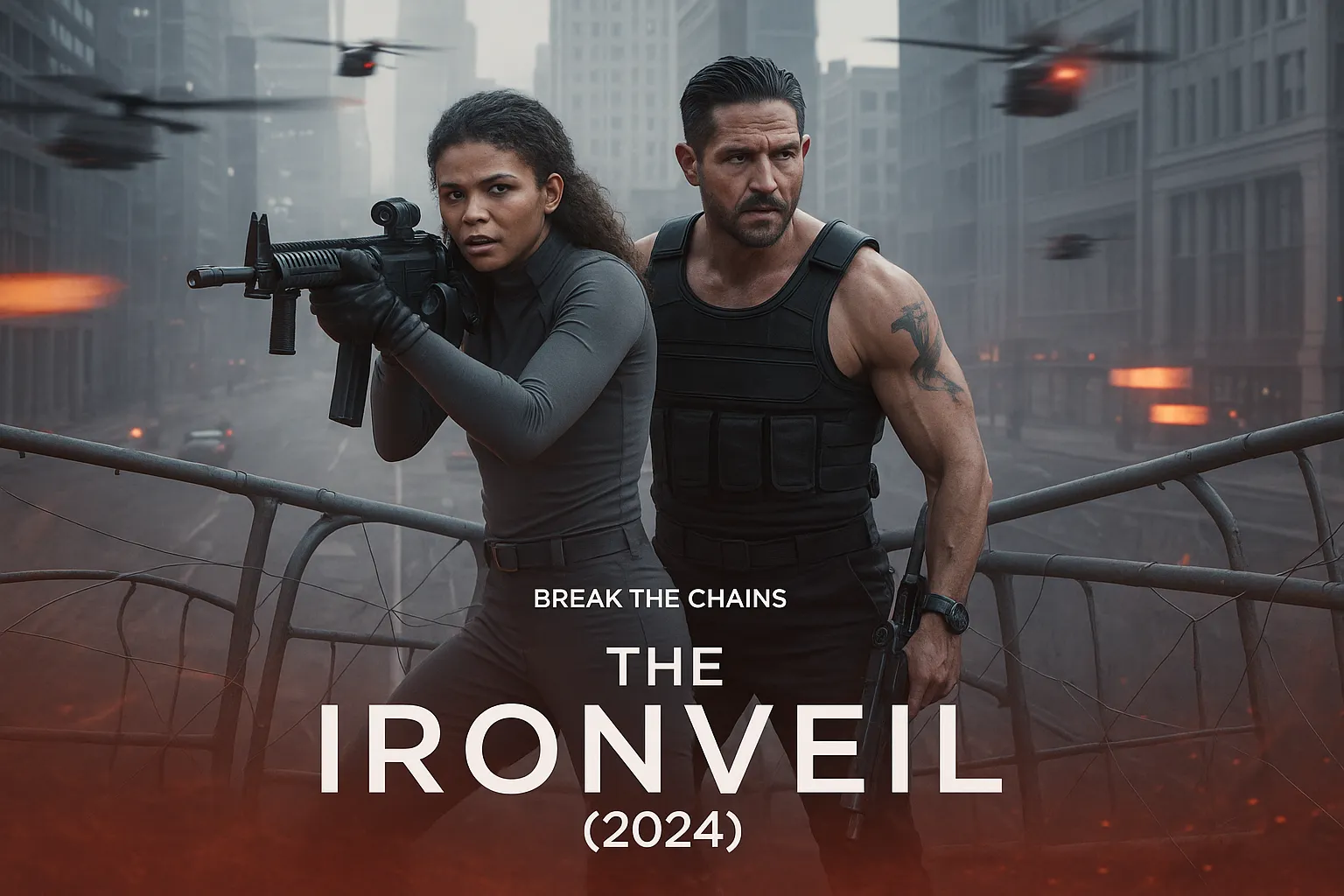 🛰️🕳️ The Iron Veil (2024): What if the greatest threat... was already inside the sky?