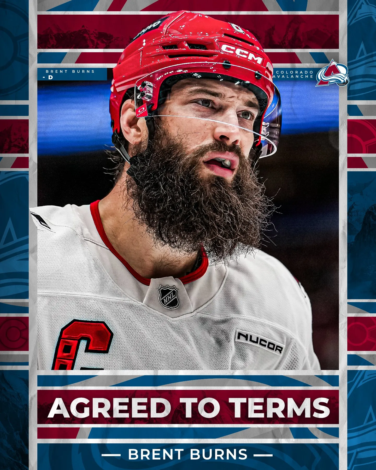 Avalanche Sign Brent Burns to 1-Year Deal