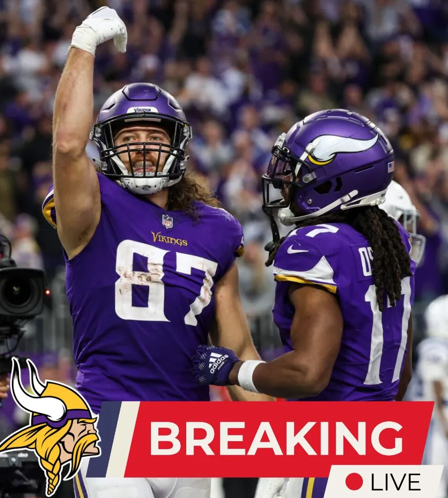 Vikings’ T.J. Hockenson Sends Strong Message About J.J. McCarthy