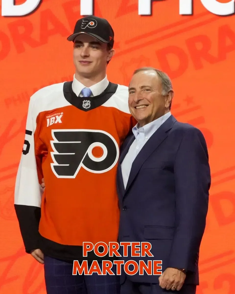 Flyers' Porter Martone Sets Sights on Early NHL Debut