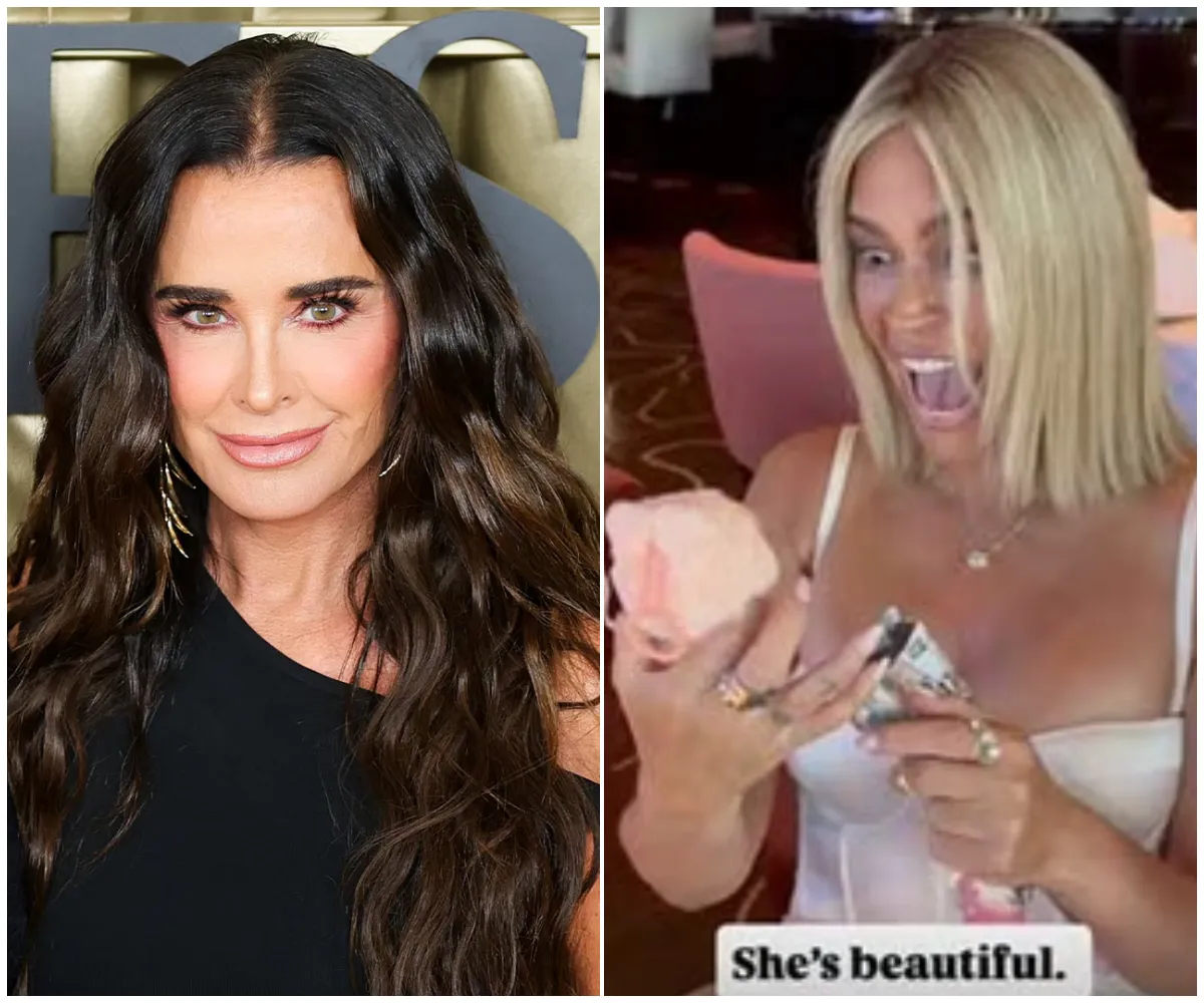 ‘In total awe of you’ – Kyle Richards breaks down in emotional birthday tribute to Teddi Mellencamp as she marks 44th with kids, close friends and a surprise Labubu after year battling Stage 4 cancer - suong