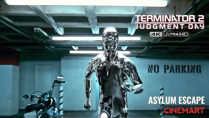 TERMINATOR 2: Hospital Escape (1991)-When machines hunt and the future hangs by a thread