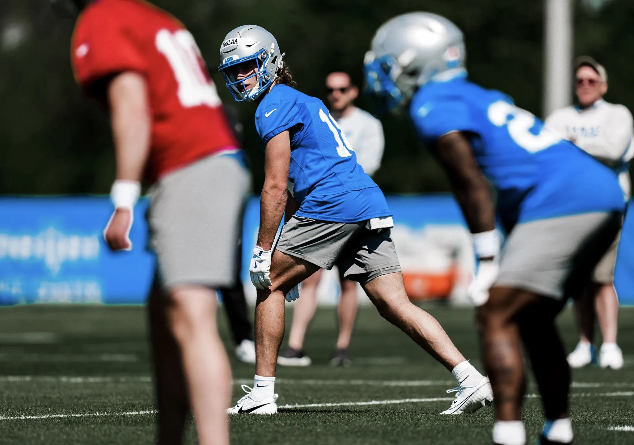 TeSlaa joins the Lions’ sure-handed receiver corps aiming to maintain NFL’s best drop percentage