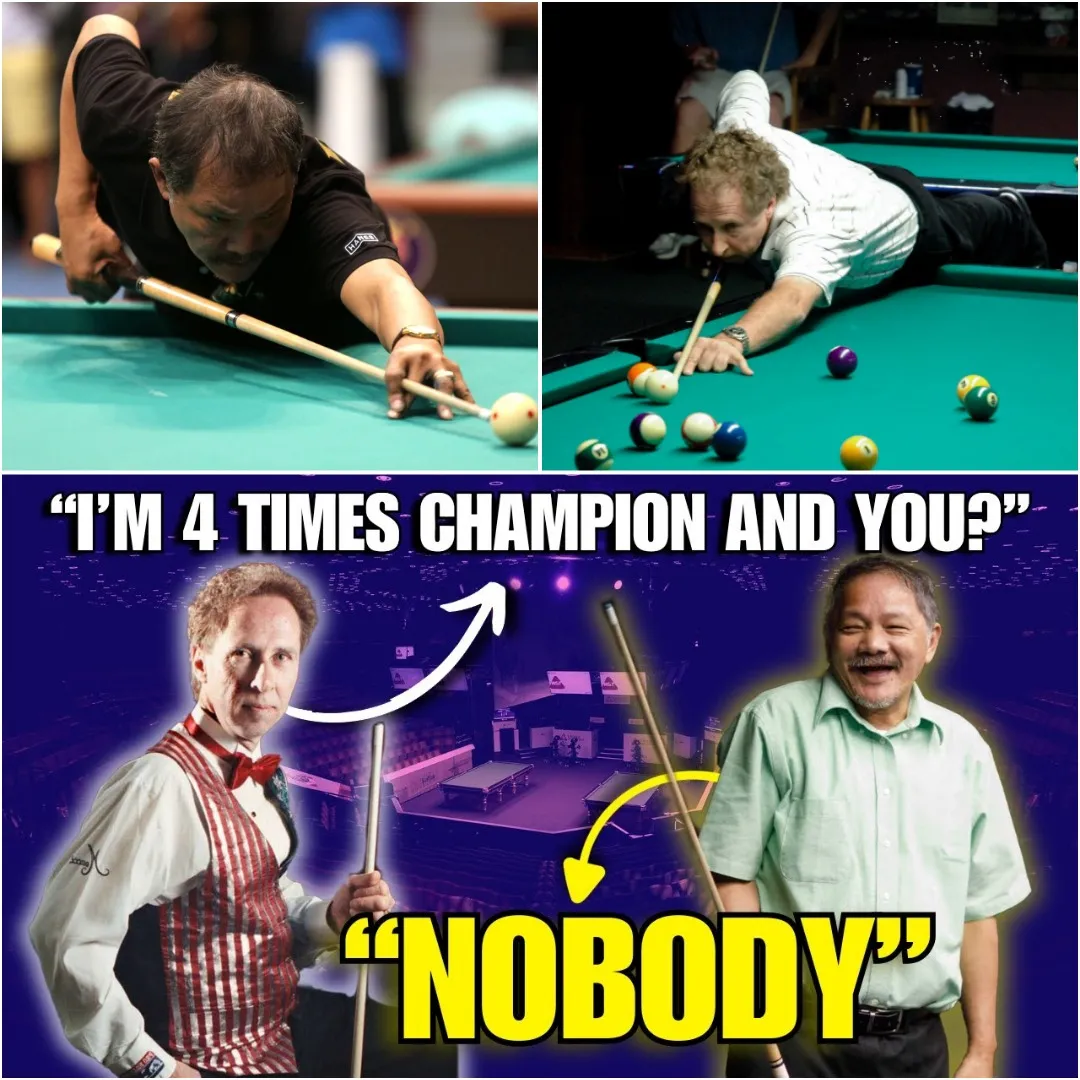 🎱 Two pool legends face off in a historic battle: Efren "Bata" Reyes, the Filipino magician, faces off against Nick Varner, one of the greats of American pool. Every shot is a masterpiece!
