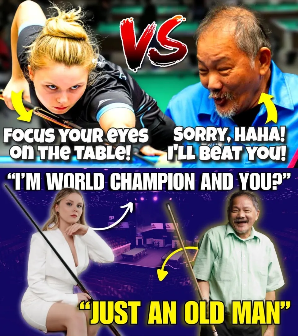 🎱 A young prodigy dares to challenge the legendary Efren “Bata” Reyes in a match no one will forget – Talent vs experience, an extraordinary battle!