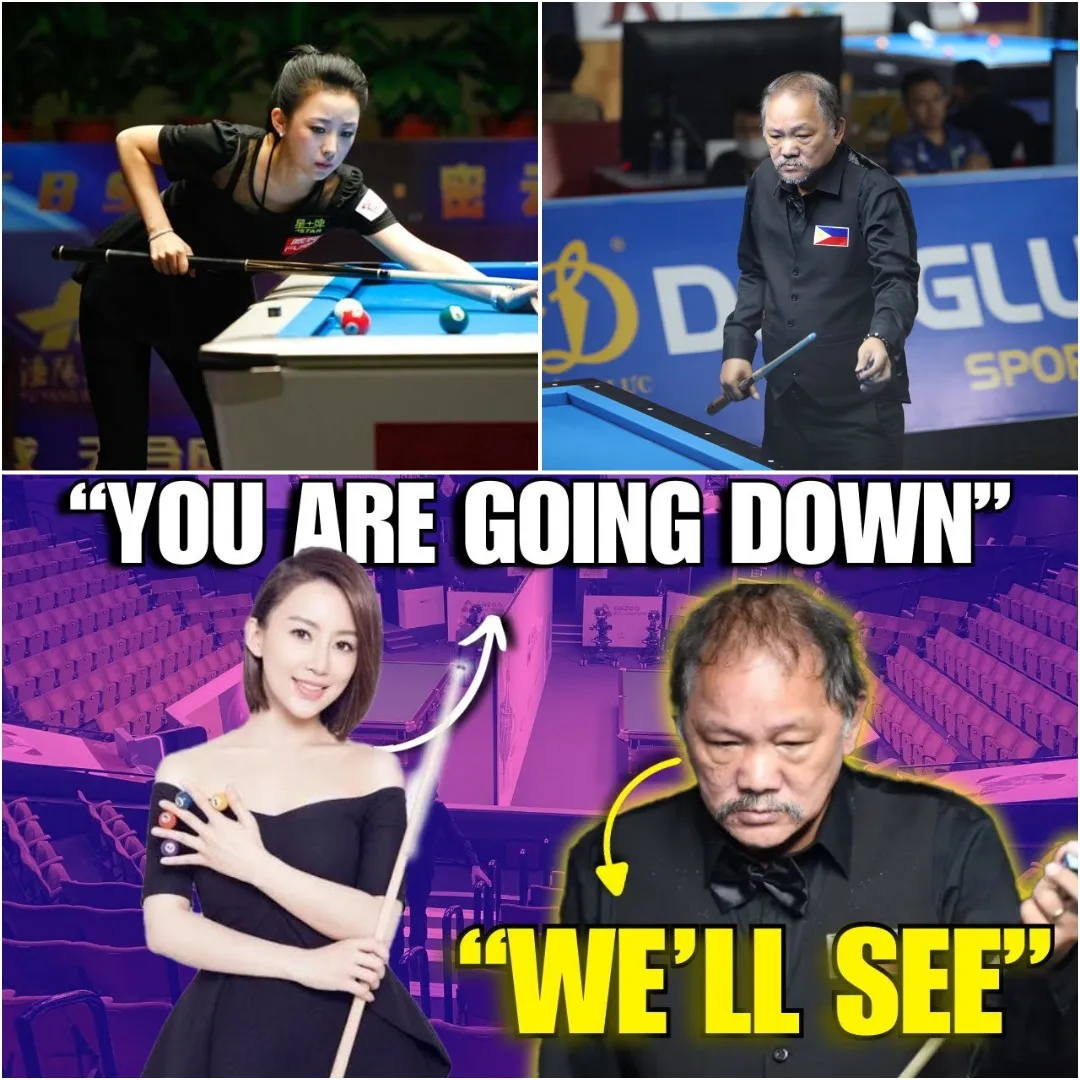 🎯 “One Mistake and It's Over!” – Legend Efren Reyes Faces Billiards Goddess Pan Xiaoting in a Breathtaking Battle to the Death!