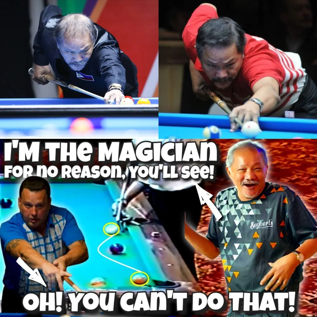 😱 UNBELIEVABLE! Efren Reyes Performs a 90 Degree Masse That Shocks the Entire Billiards World!