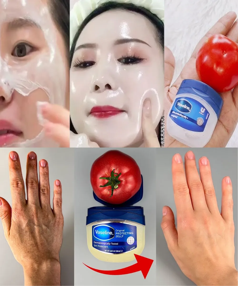 Glow Like Never Before: The DIY Face Mask Using Vaseline and Tomato You Need to Try