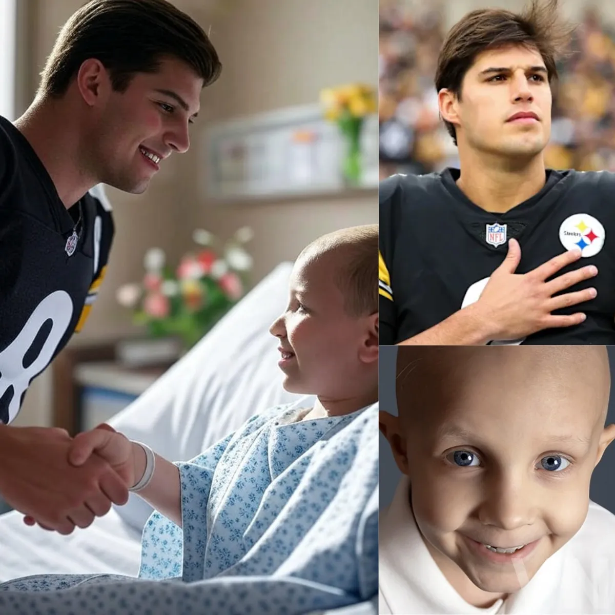 NFL HEARTWARMER: Mason Rudolph Flies Cross-State to Grant Dying Fan's Wish — And Leaves NFL Fans in Tears