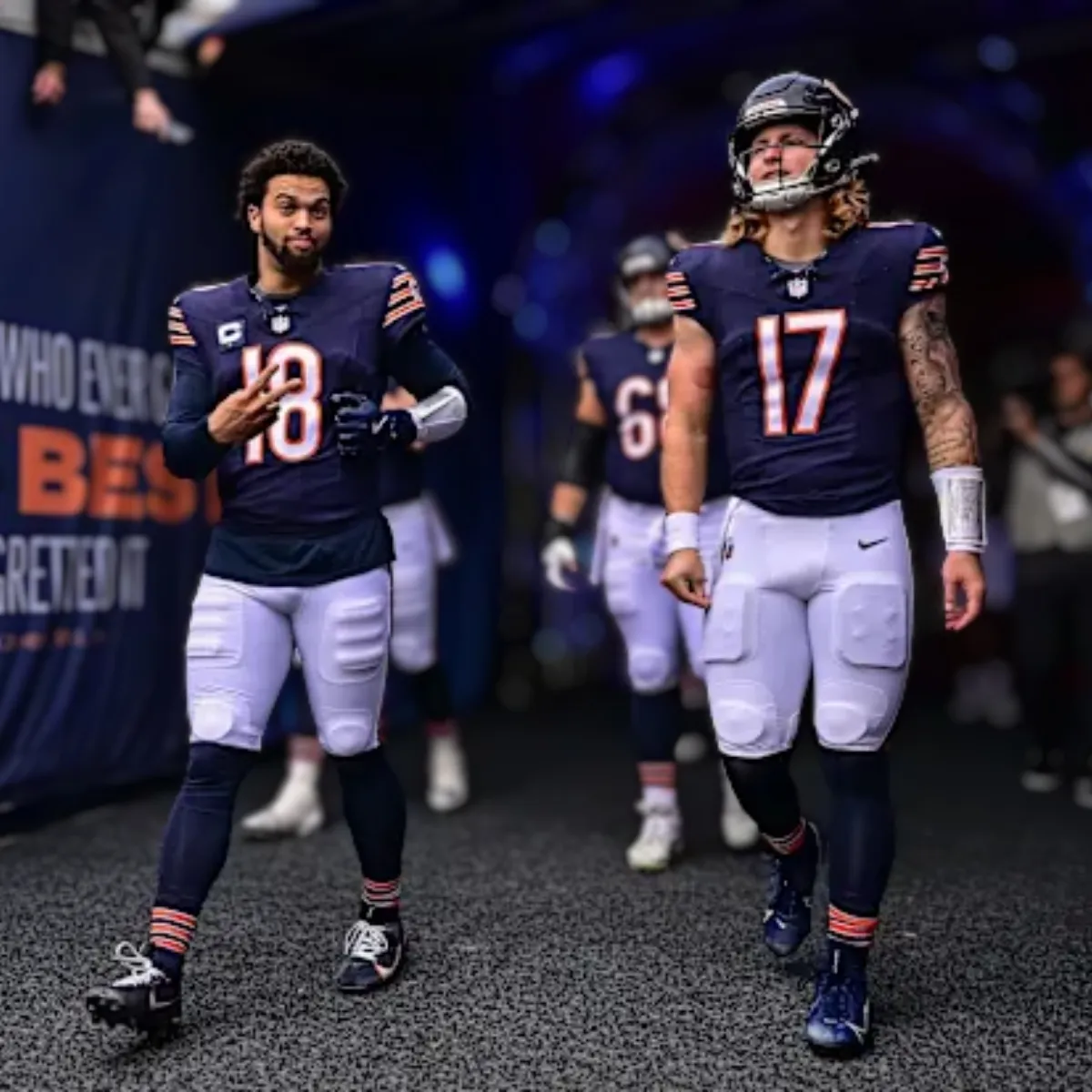 Bears quarterback makes surprising pick for favorite receiver in the league