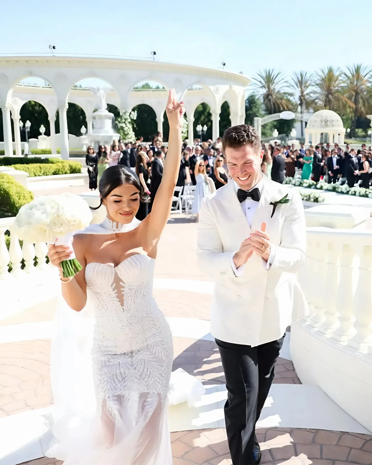 “The Happiest Day of My Life”: Melina Nasab Marries Max Keefe in Stunning Ceremony Surrounded by Bachelor Nation Stars