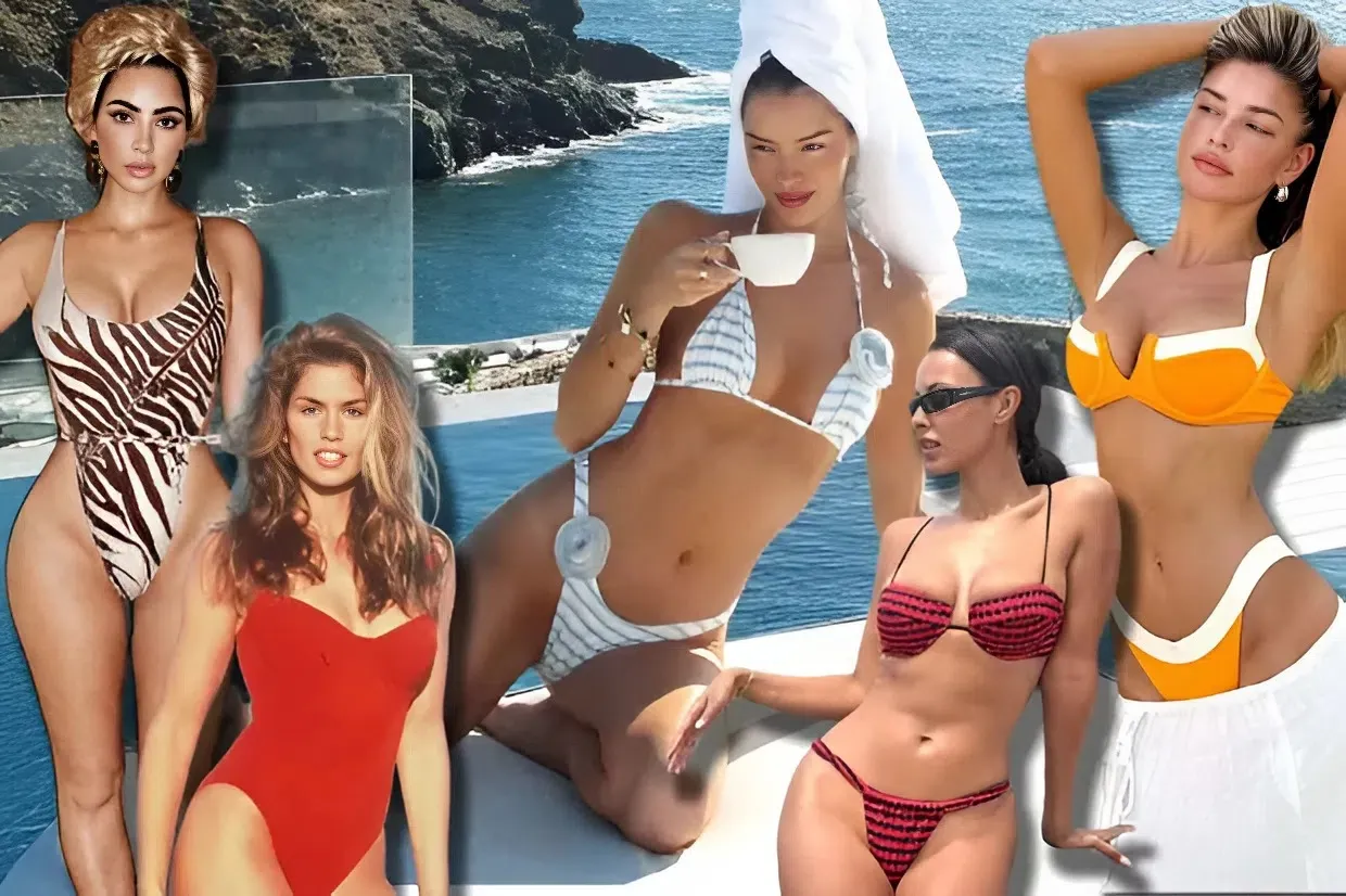 From Maura to Maya, the stars showing swimwear is taking a daring dive back to the 80s with sky-high cuts From Maura to Maya, the stars showing swimwear is taking a daring dive back to the 80s with sky-high cuts