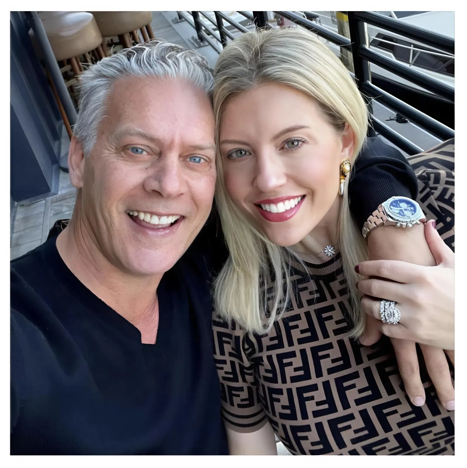 RHOC’s David Beador is Spotted With Wife Lesley After He Filed a Restraining Order Against Her as They’re Seen at a Resort