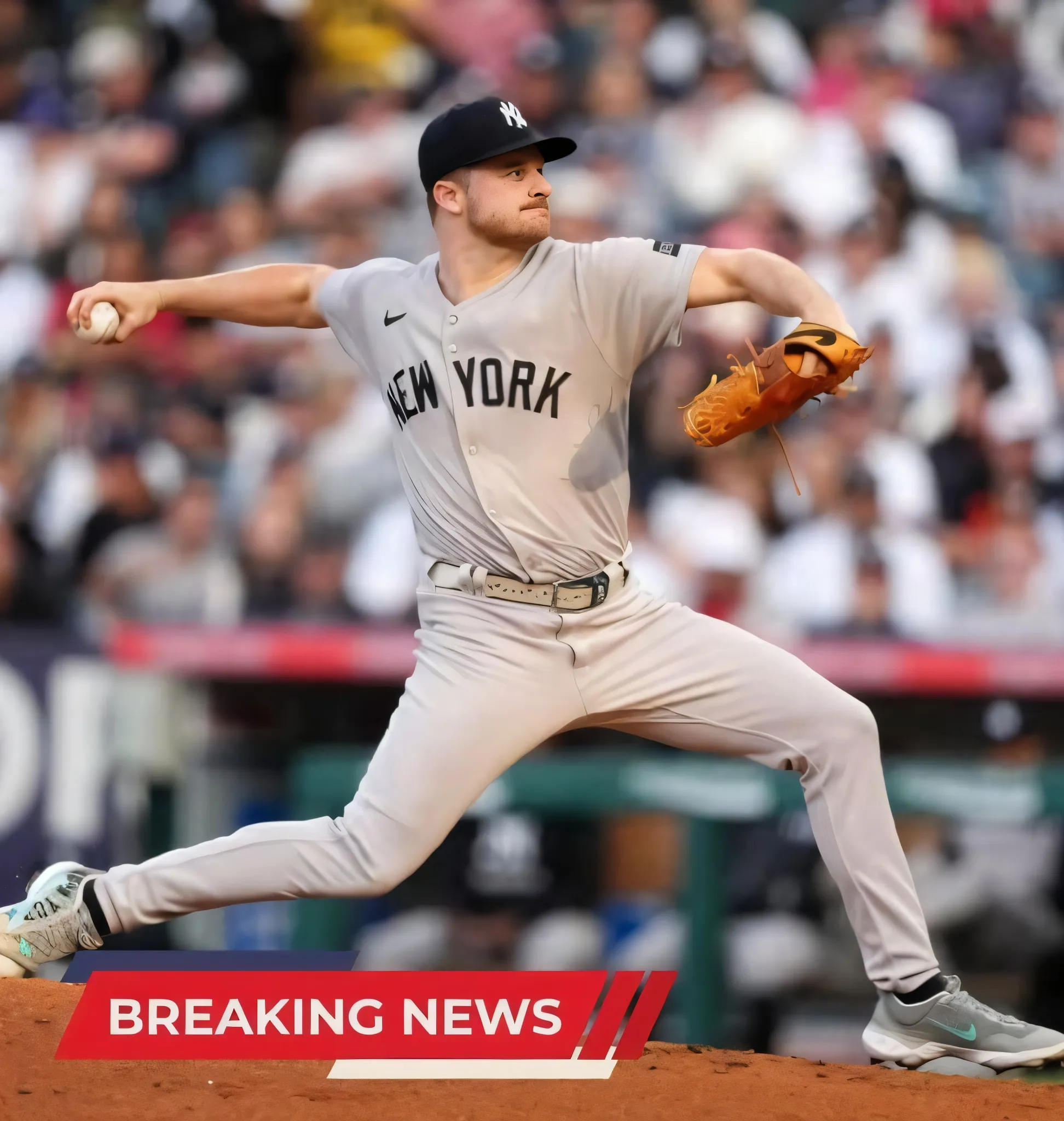Yankees' key starting pitcher goes down with forearm injury