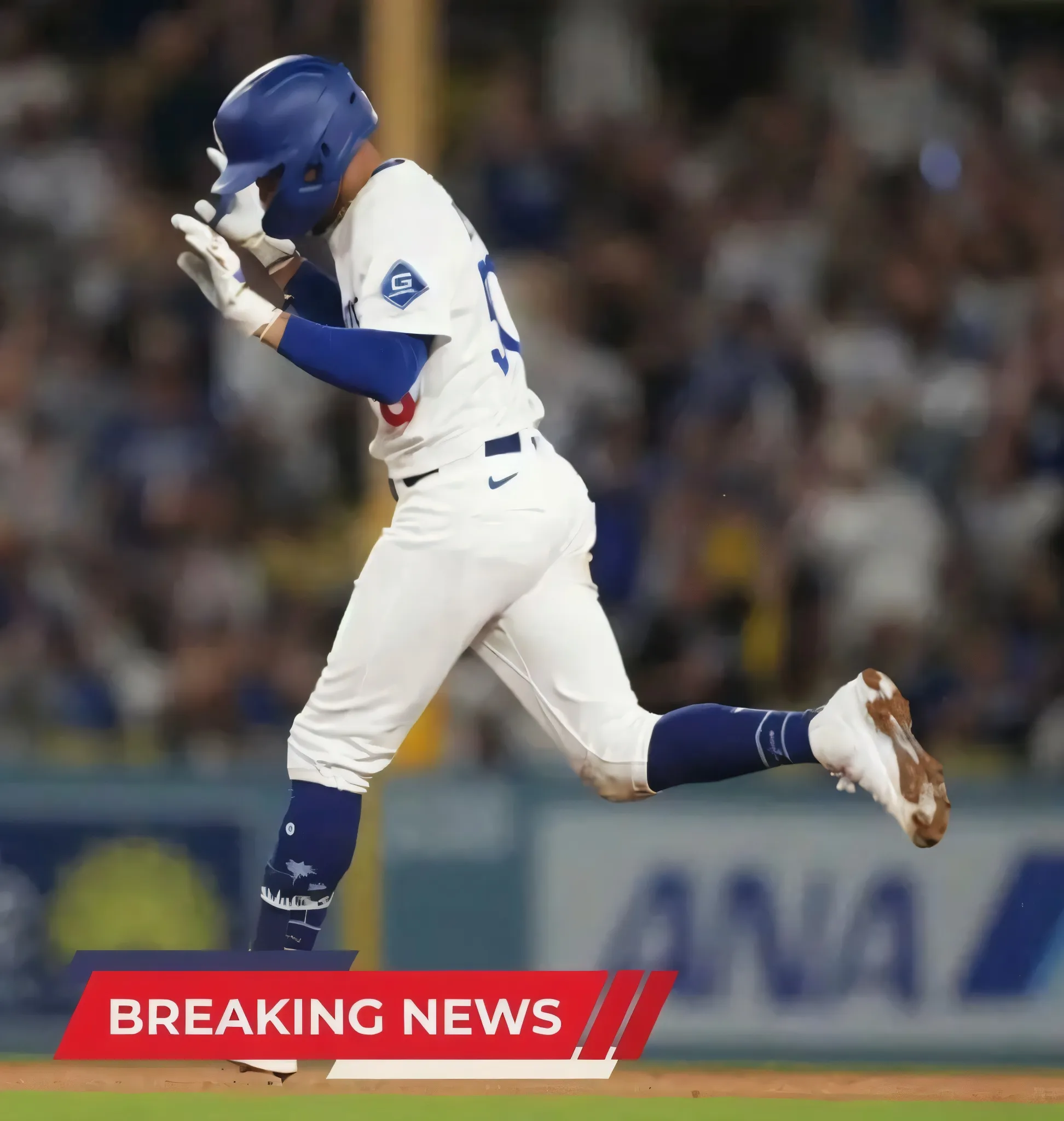 Dodgers’ Mookie Betts breaks slump with left field bomb
