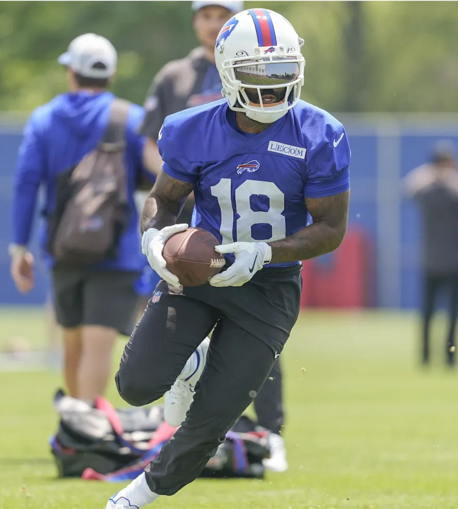 Wide Receiver Warfare: Analyst Flags Bills’ WR Battle as Camp’s Thriller