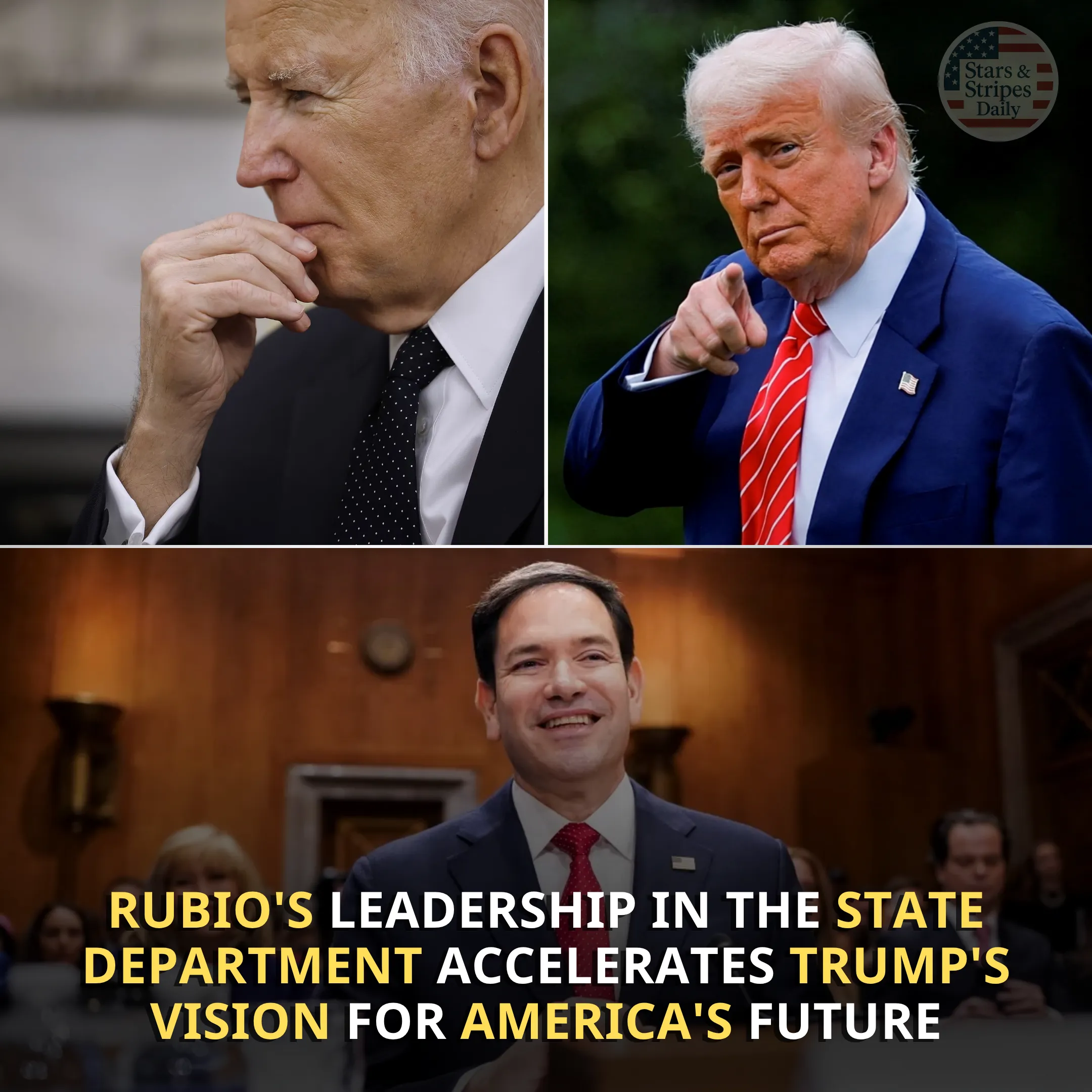 Rubio-Run State Department Takes Bold Step in Fulfilling Trump's Vision for America