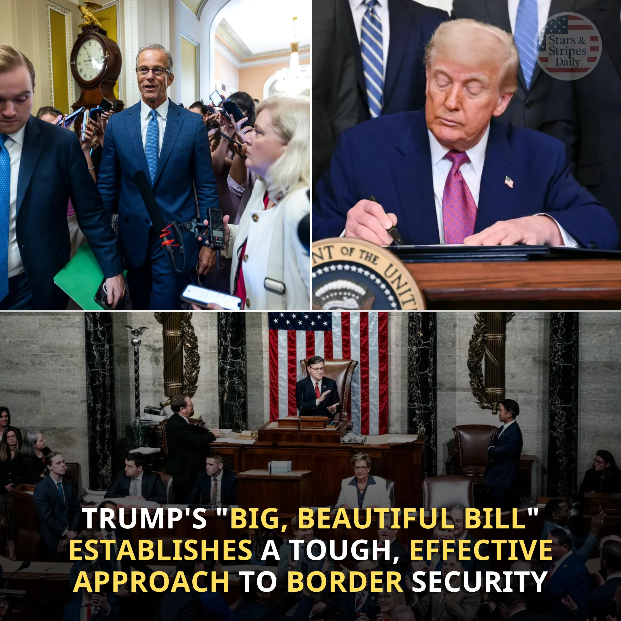 Trump’s “Big, Beautiful Bill” Sets New Standard for Border Security and Immigration Enforcement
