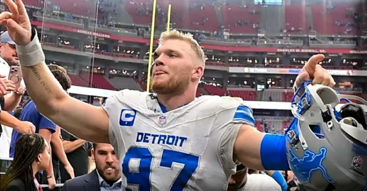 Former Lions OL Gives Advice to Aidan Hutchinson