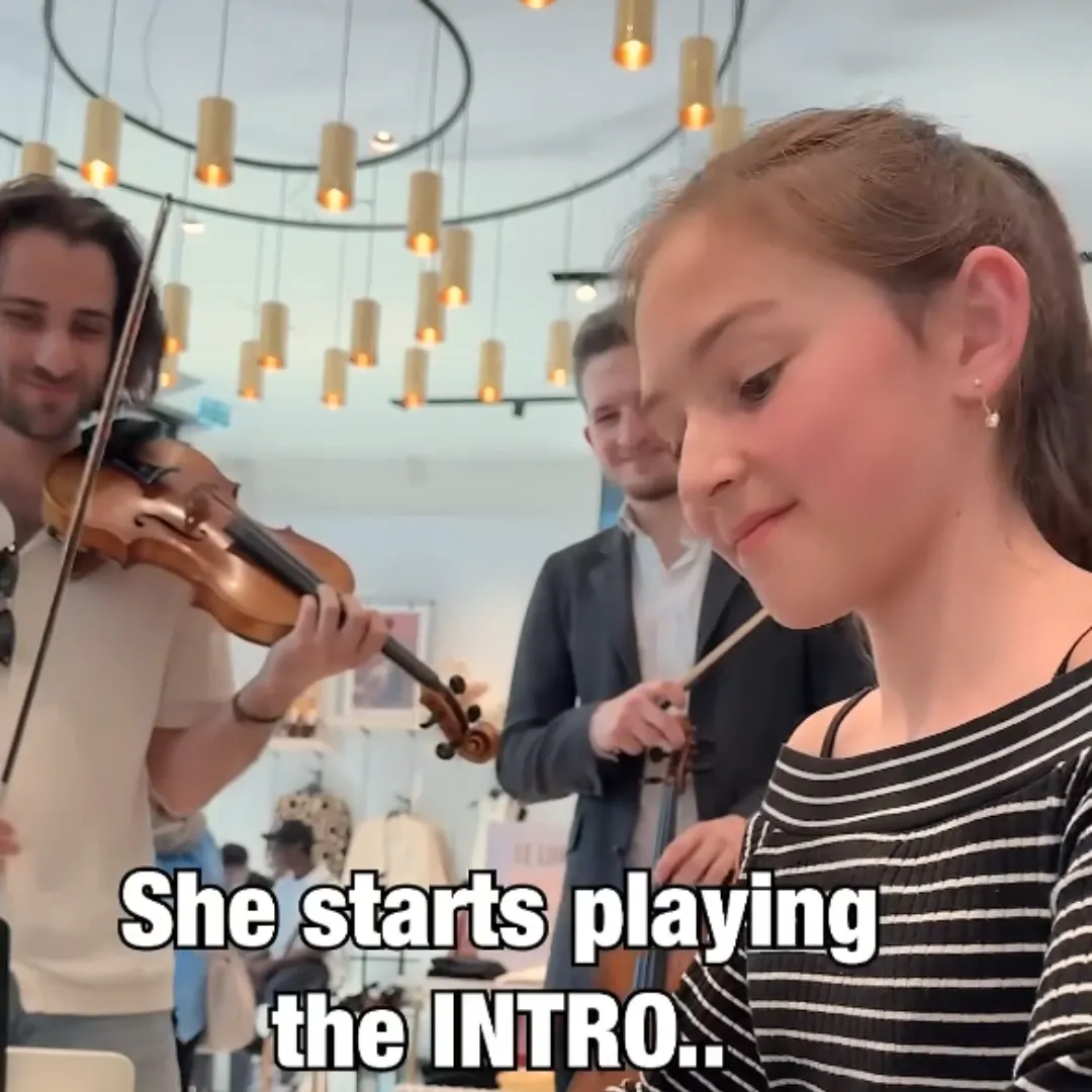12-Year-Old Girl Asks to Play With Us – The Performance That Left Us Speechless