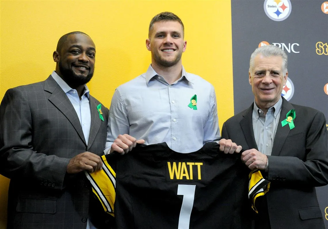 Mike Tomlin confronts pivotal decision as TJ Watt’s contract deadline looms amid Steelers’ bold offseason moves