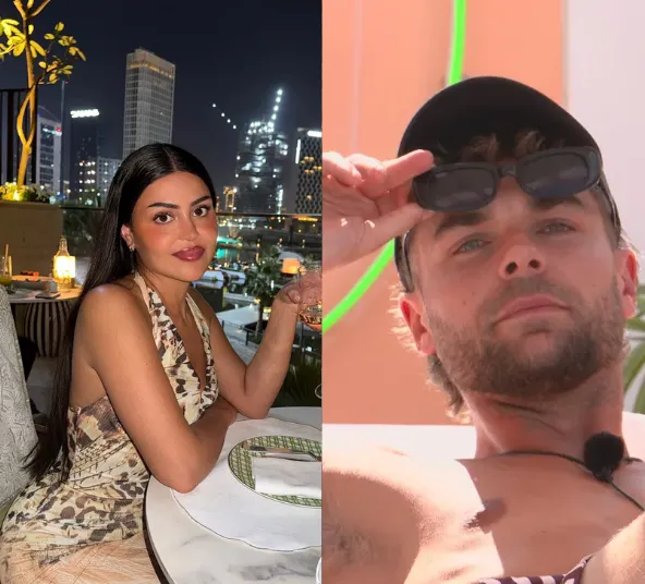 Love Island’s Harry’s ex girlfriend revealed as fans spot his secret tribute to her – and she looks just like villa girl