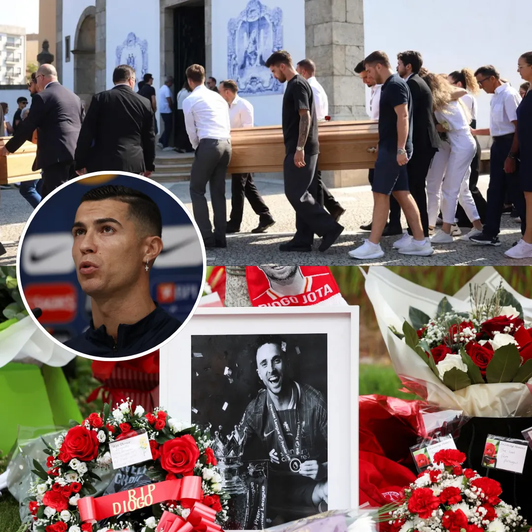 Cristiano Ronaldo’s Controversial Absence at Diogo Jota’s Memorial Sparks Public Outrage
