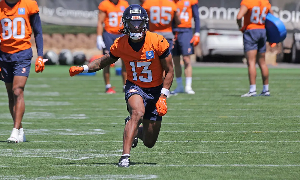 Broncos rookie named the team's biggest surprise player from OTAs and has positioned himself to compete for a larger role