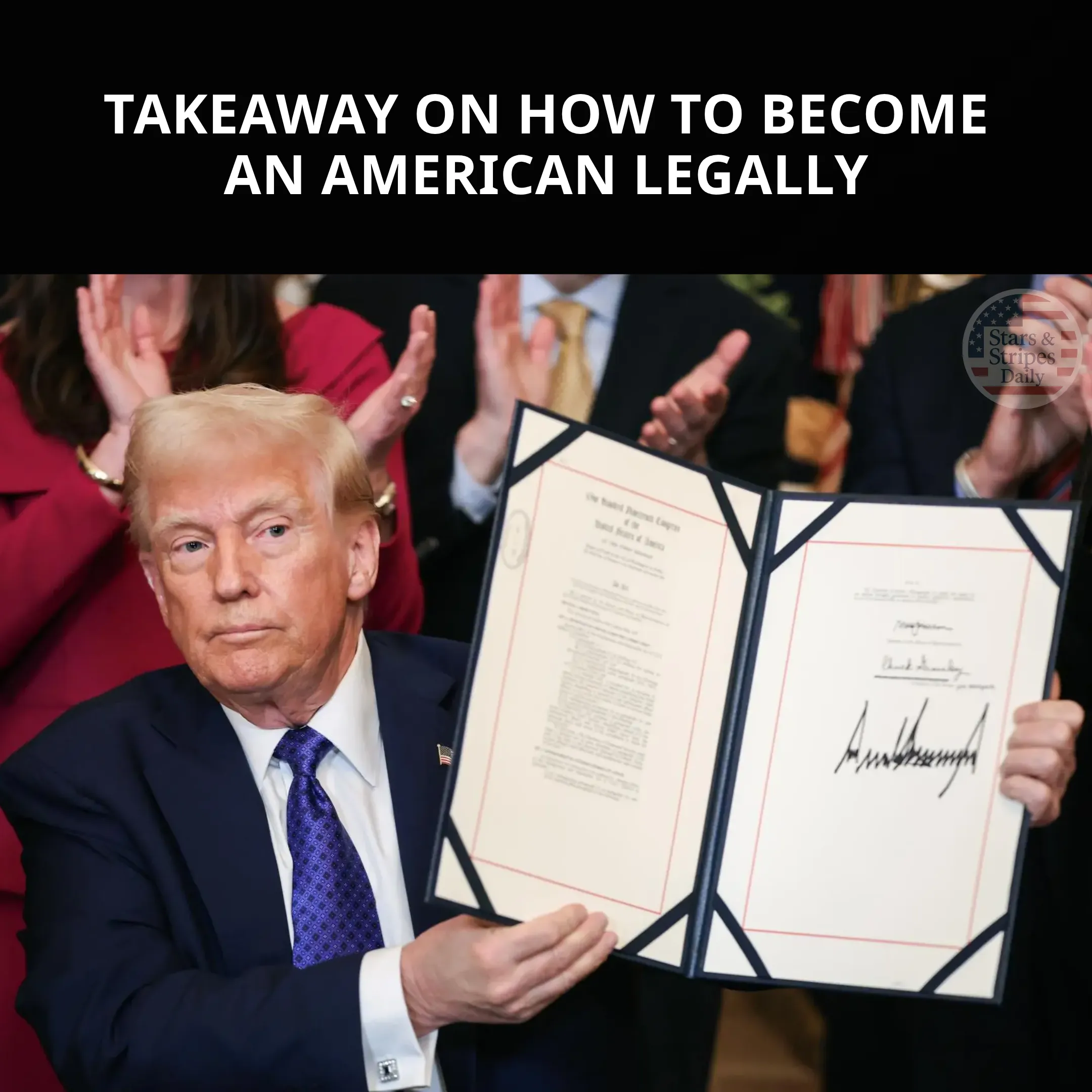 Earning America the Right Way, Legal Immigrants