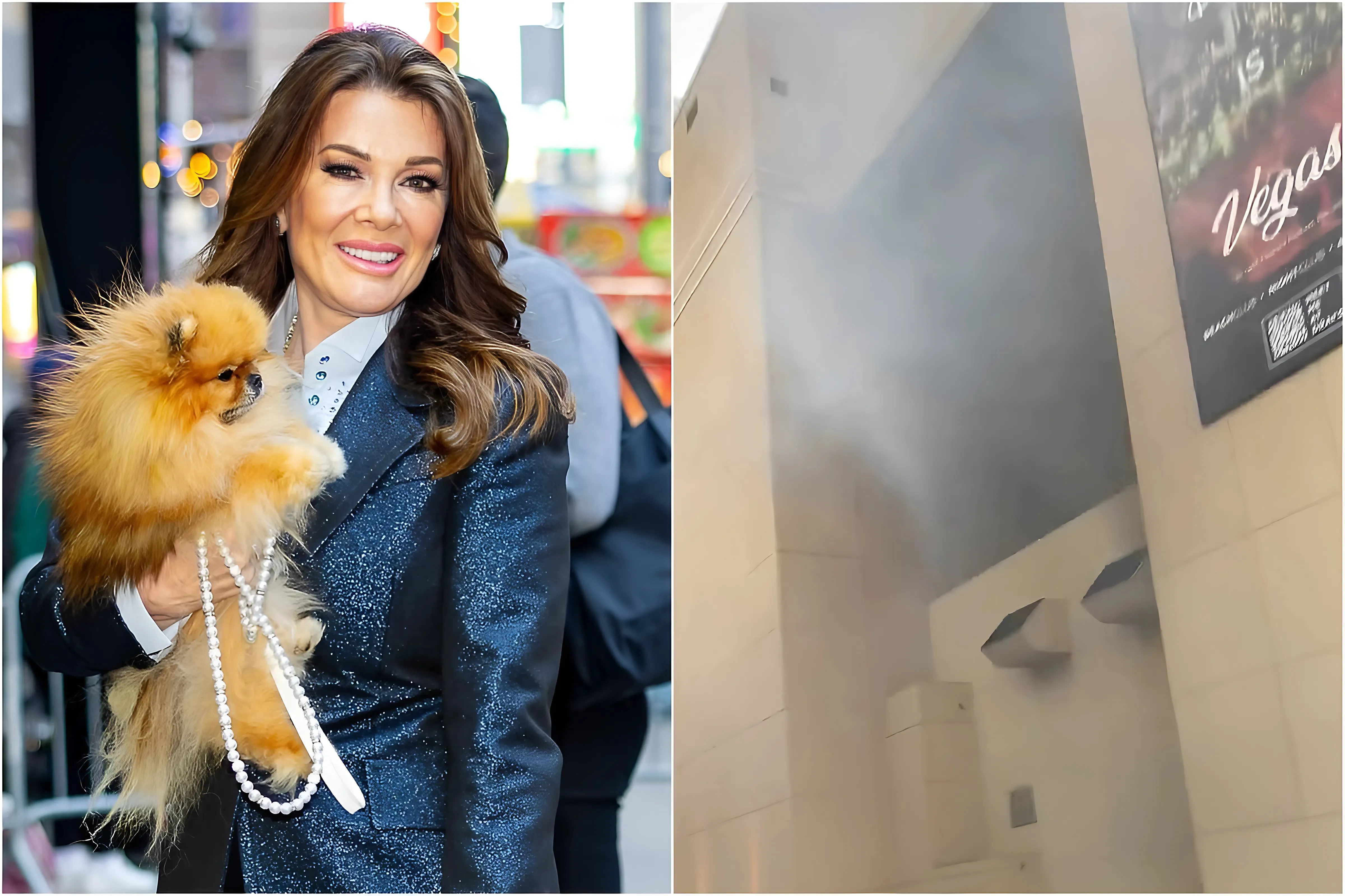 Lisa Vanderpump horror as her future Vegas hotel catches on FIRE in wild incident
