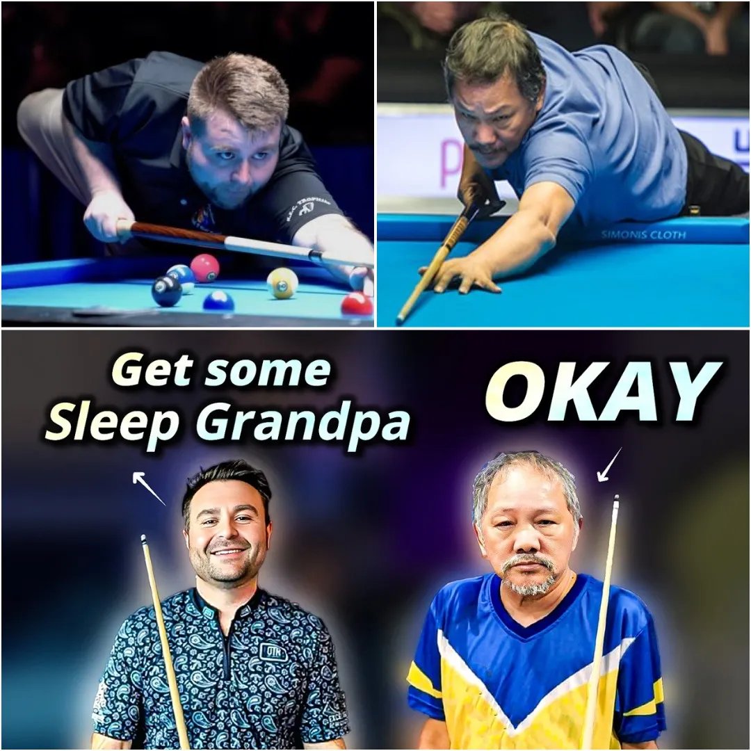 🌟 UNBELIEVABLE! At 68 Years Old, Efren Reyes Leaves The World Breathless With His Amazing Shots In A Match Against Young Talents!