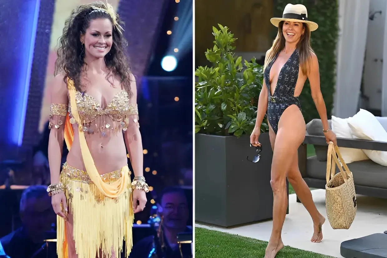 Former DWTS Champion, 53, Stuns in Plunging Swimsuit During Glamorous Malibu Pool Day trucc