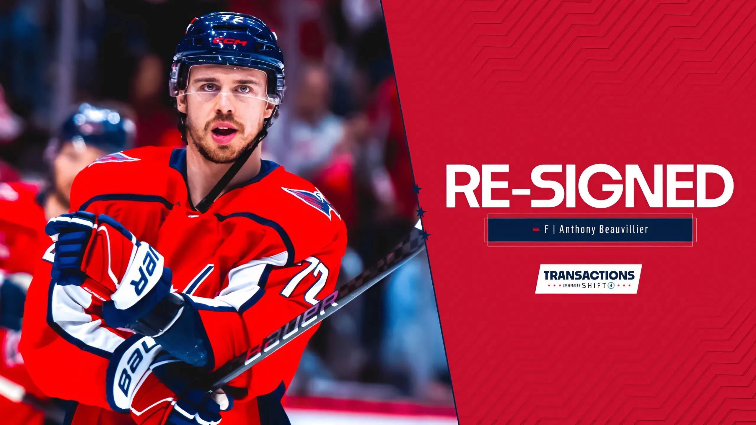 Capitals Re-Sign Anthony Beauvillier with Two-Year, $2.75M-Per-Season Deal trucc