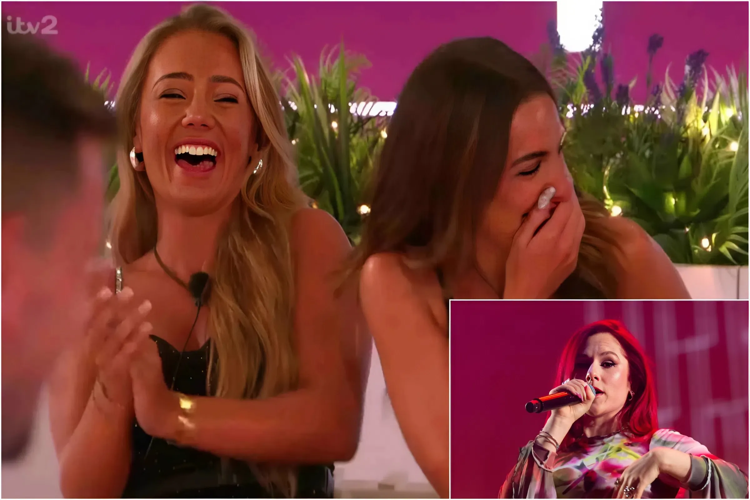 Love Island Stunner: Global Pop Star Enters the Villa for a Sizzling Performance! trucc