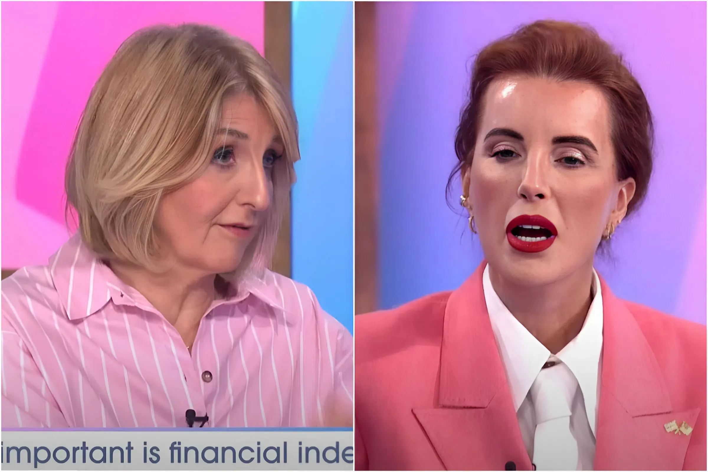 Nell Daly on Loose Women: "Why Financial Independence Is the Key to Empowering Women" trucc