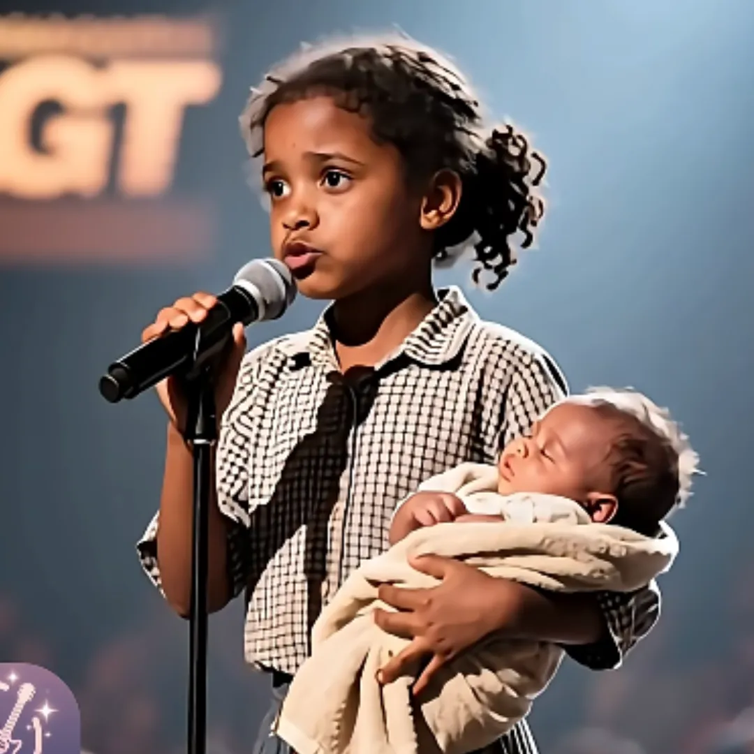 Six-Year-Old Girl Becomes a Mother to Her Baby Sister and Stuns AGT Judges with Strength Beyond Her Years