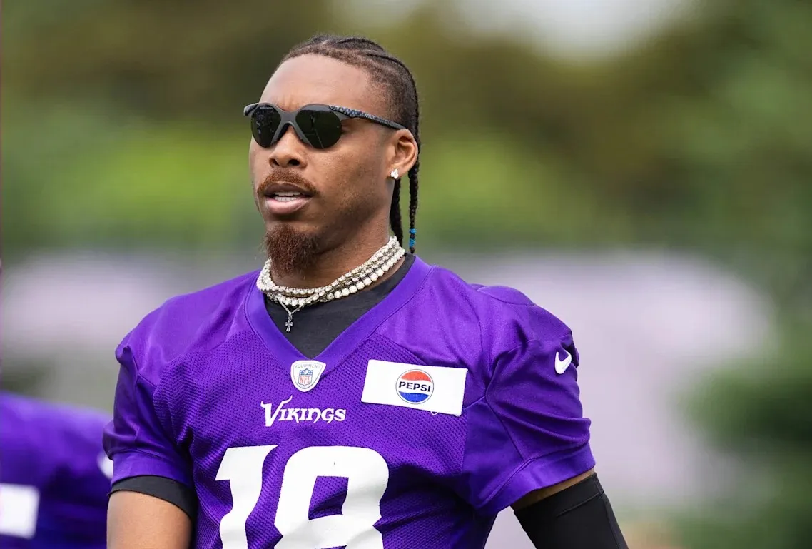 Vikings' Justin Jefferson Reacts to Major Aaron Jones Announcement