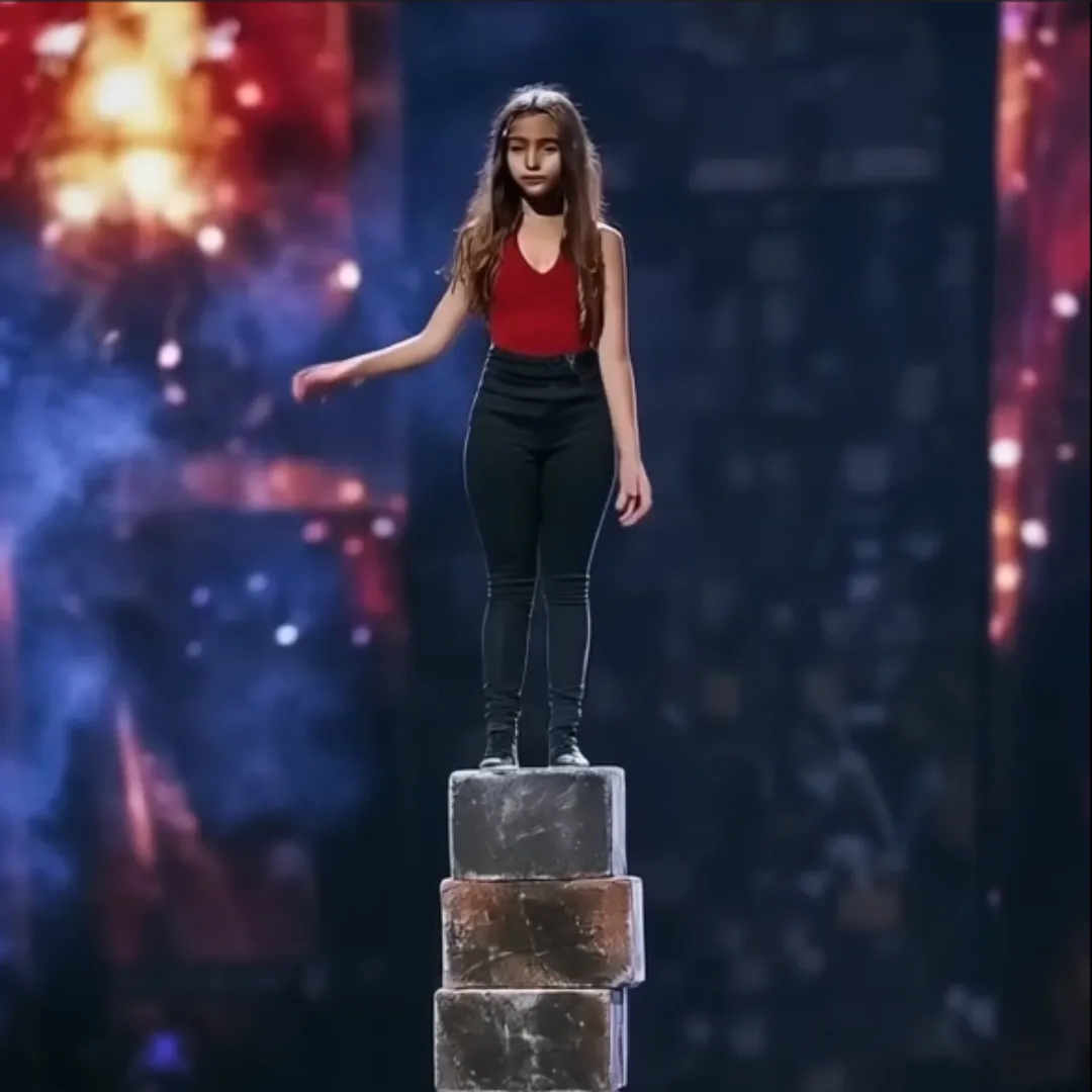 Girl Puts Her Life on the Line with Fire Tumbling Performance That Leaves AGT Audience Breathless