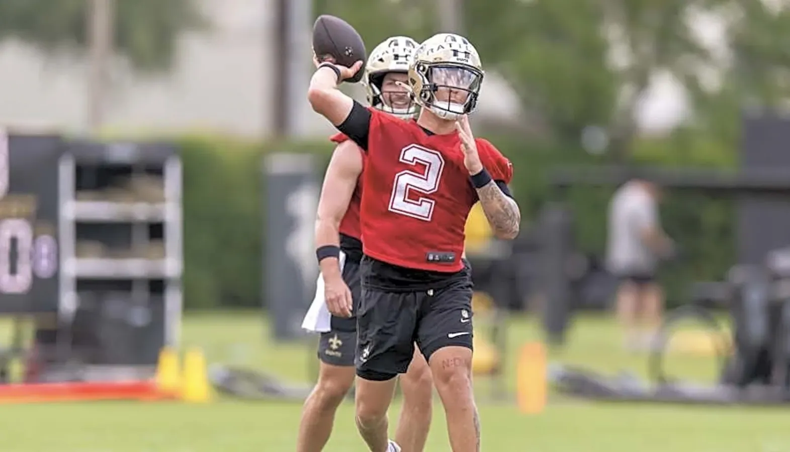 Derek Carr’s retirement sparks fierce New Orleans Saints quarterback battle with Rattler leading the charge